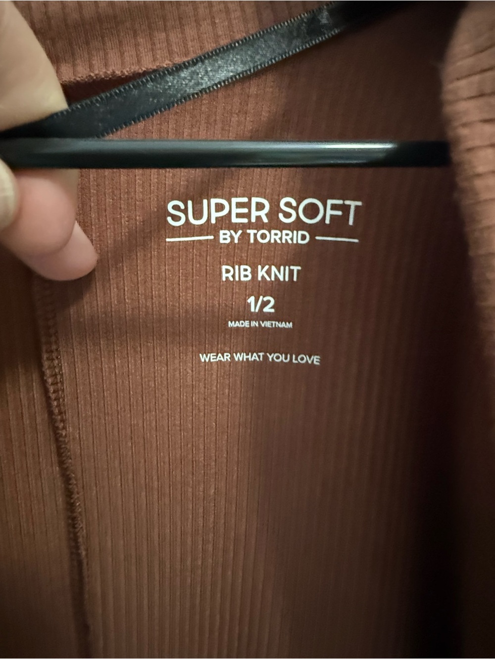 torrid Open-Front Super Soft Rib Cardigan - Picture 3 of 9